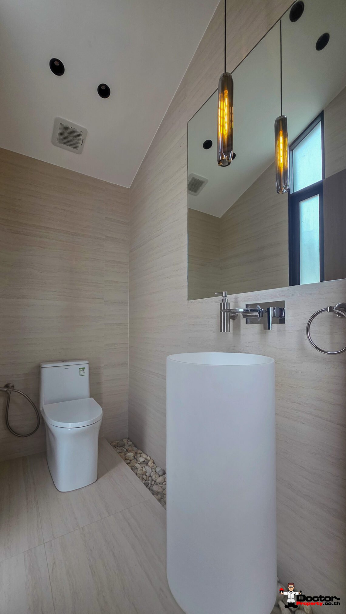 3 Bedroom Pool Villa with Partial Sea View in Plai Laem, Koh Samui – For Sale